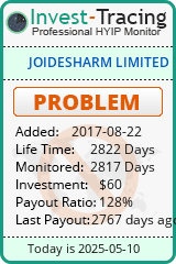 Monitored by Invest-Tracing.com HYIP Monitor-Invest-Tracing.com