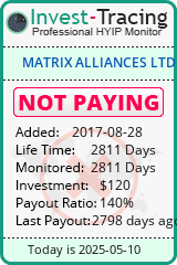 Monitored by Invest-Tracing.com HYIP Monitor-Invest-Tracing.com