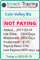 Monitored by Invest-Tracing.com HYIP Monitor-Invest-Tracing.com