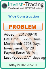 Monitored by Invest-Tracing.com HYIP Monitor-Invest-Tracing.com