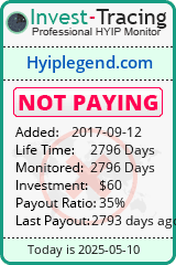 Monitored by Invest-Tracing.com HYIP Monitor-Invest-Tracing.com