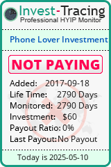 HYIP Monitor-Invest-Tracing.com
