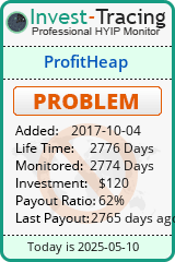 Monitored by Invest-Tracing.com HYIP Monitor-Invest-Tracing.com