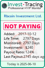 Monitored by Invest-Tracing.com HYIP Monitor-Invest-Tracing.com