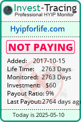 HYIP Monitor-Invest-Tracing.com