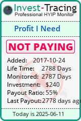 Monitored by Invest-Tracing.com HYIP Monitor-Invest-Tracing.com