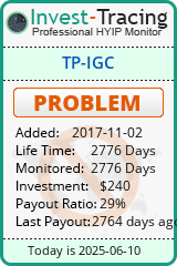 Monitored by Invest-Tracing.com HYIP Monitor-Invest-Tracing.com