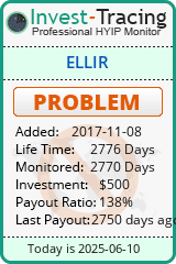 Monitored by Invest-Tracing.com HYIP Monitor-Invest-Tracing.com