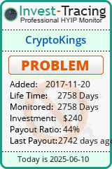 Monitored by Invest-Tracing.com HYIP Monitor-Invest-Tracing.com