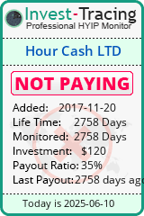 Monitored by Invest-Tracing.com HYIP Monitor-Invest-Tracing.com