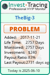 Monitored by Invest-Tracing.com HYIP Monitor-Invest-Tracing.com