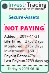 Monitored by Invest-Tracing.com HYIP Monitor-Invest-Tracing.com
