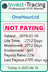 Monitored by Invest-Tracing.com HYIP Monitor-Invest-Tracing.com