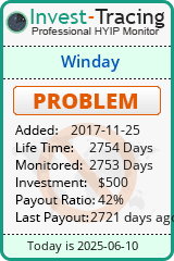 Monitored by Invest-Tracing.com HYIP Monitor-Invest-Tracing.com