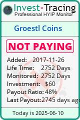 Monitored by Invest-Tracing.com HYIP Monitor-Invest-Tracing.com