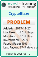 Monitored by Invest-Tracing.com HYIP Monitor-Invest-Tracing.com