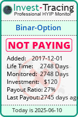 Monitored by Invest-Tracing.com HYIP Monitor-Invest-Tracing.com