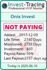 Monitored by Invest-Tracing.com HYIP Monitor-Invest-Tracing.com