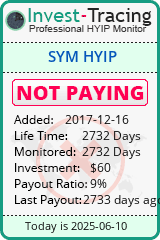 Monitored by Invest-Tracing.com HYIP Monitor-Invest-Tracing.com