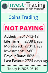 Monitored by Invest-Tracing.com HYIP Monitor-Invest-Tracing.com