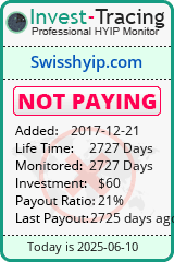 Monitored by Invest-Tracing.com HYIP Monitor-Invest-Tracing.com
