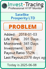 Monitored by Invest-Tracing.com HYIP Monitor-Invest-Tracing.com