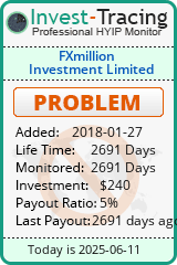 Monitored by Invest-Tracing.com HYIP Monitor-Invest-Tracing.com