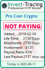 Monitored by Invest-Tracing.com HYIP Monitor-Invest-Tracing.com