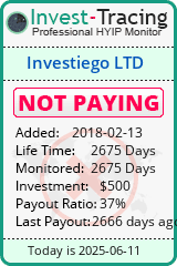 Monitored by Invest-Tracing.com HYIP Monitor-Invest-Tracing.com