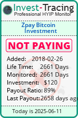 Monitored by Invest-Tracing.com HYIP Monitor-Invest-Tracing.com