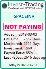 Monitored by Invest-Tracing.com HYIP Monitor-Invest-Tracing.com