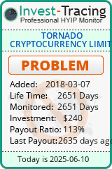 Monitored by Invest-Tracing.com HYIP Monitor-Invest-Tracing.com