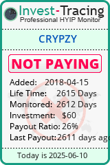 Monitored by Invest-Tracing.com HYIP Monitor-Invest-Tracing.com